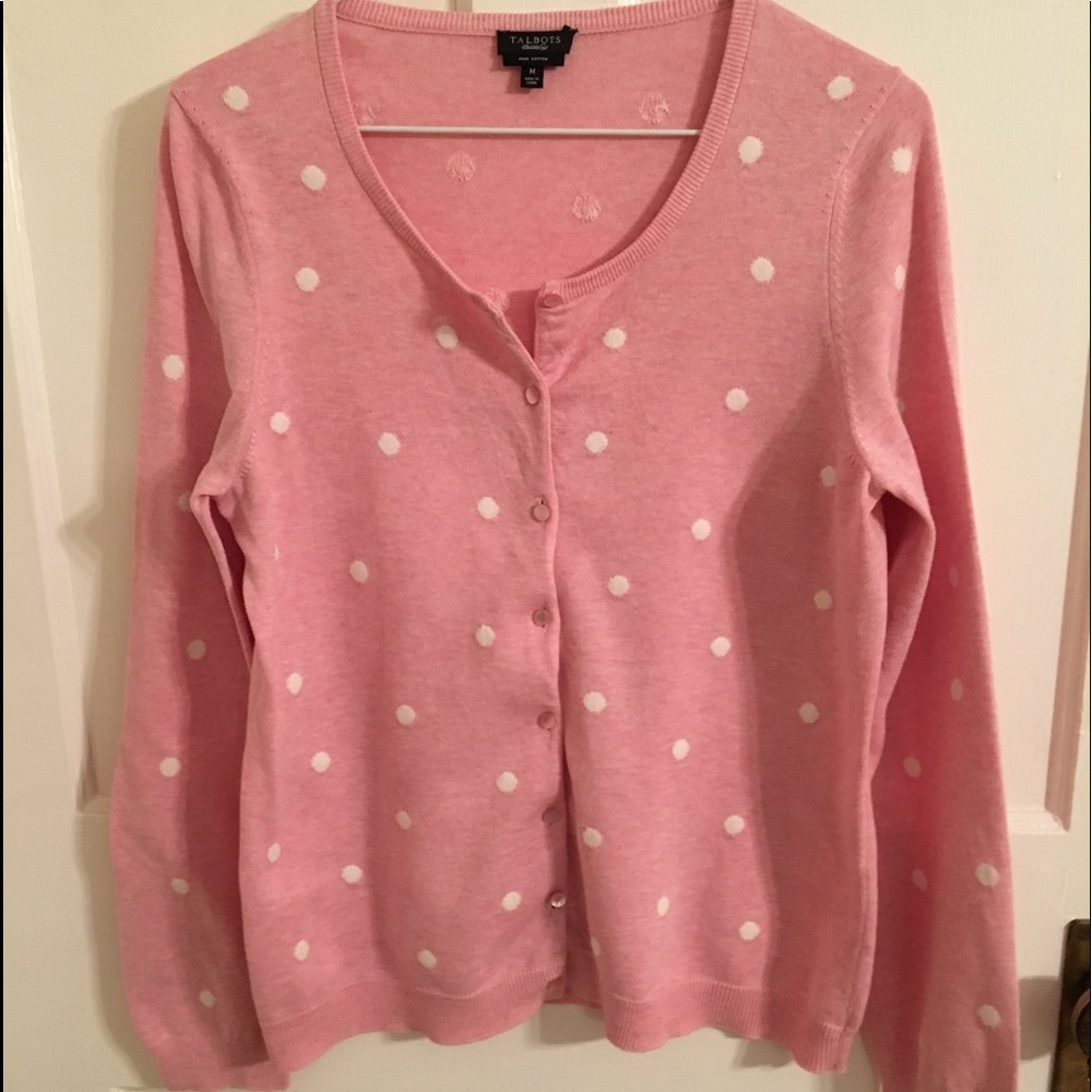 Talbots 100% pima cotton sweater.